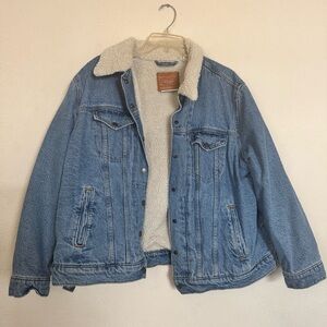 Levi’s Jean Jacket with Sherpa Lining